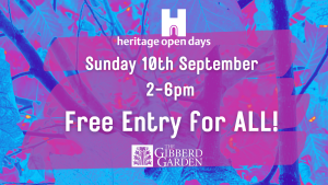 Heritage Open Days at The Gibberd Garden. FREE Entry for ALL!