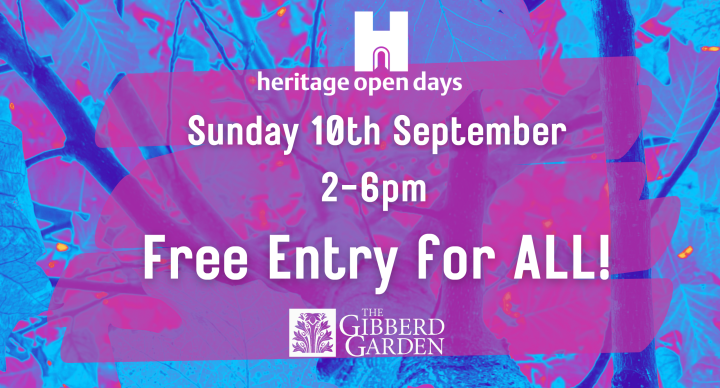 Heritage Open Days at The Gibberd Garden. FREE Entry for ALL!